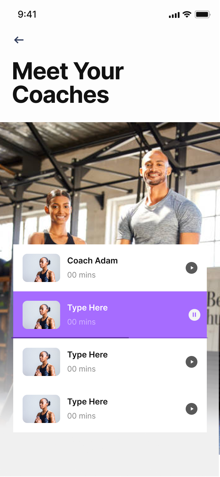 Engage with trainers